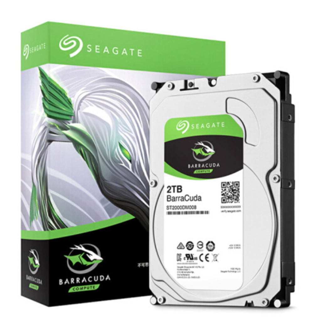 关注 分享 对比  举报  企业购更优惠  希捷(Seagate)1TB 64MB 7200RPM 台式机机械硬盘 SATA接口 希捷酷鱼BarraCuda系列(ST1000DM010)